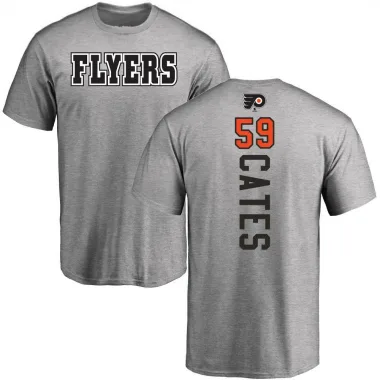 Ash Youth Jackson Cates Philadelphia Flyers Backer T-Shirt -